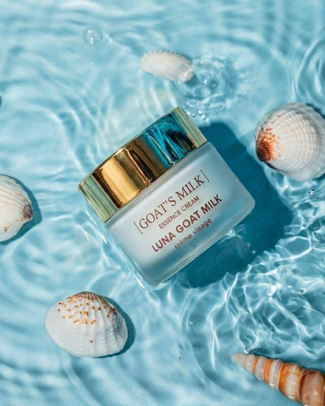 Crème visage au lait de chèvre