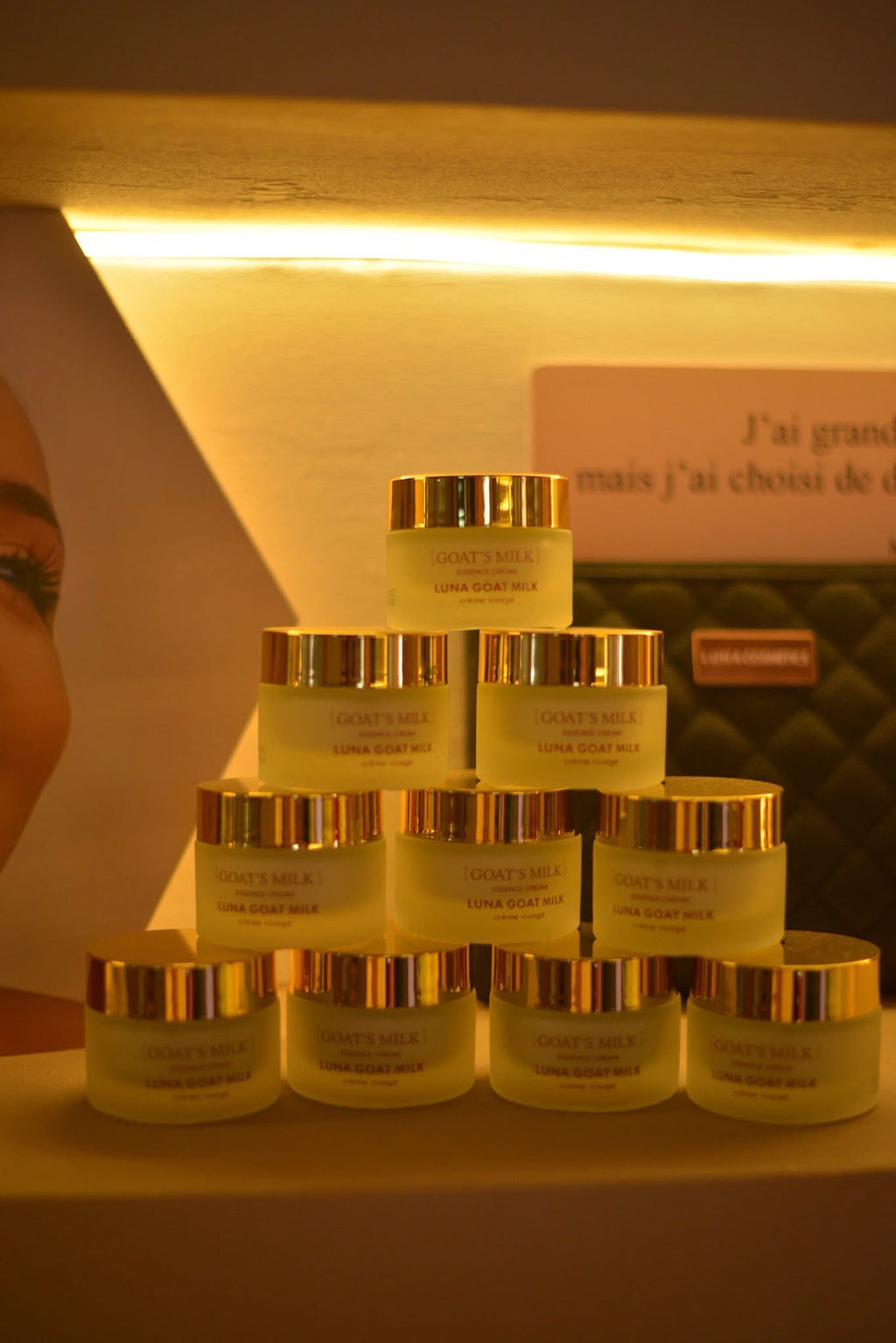 Crème visage au lait de chèvre