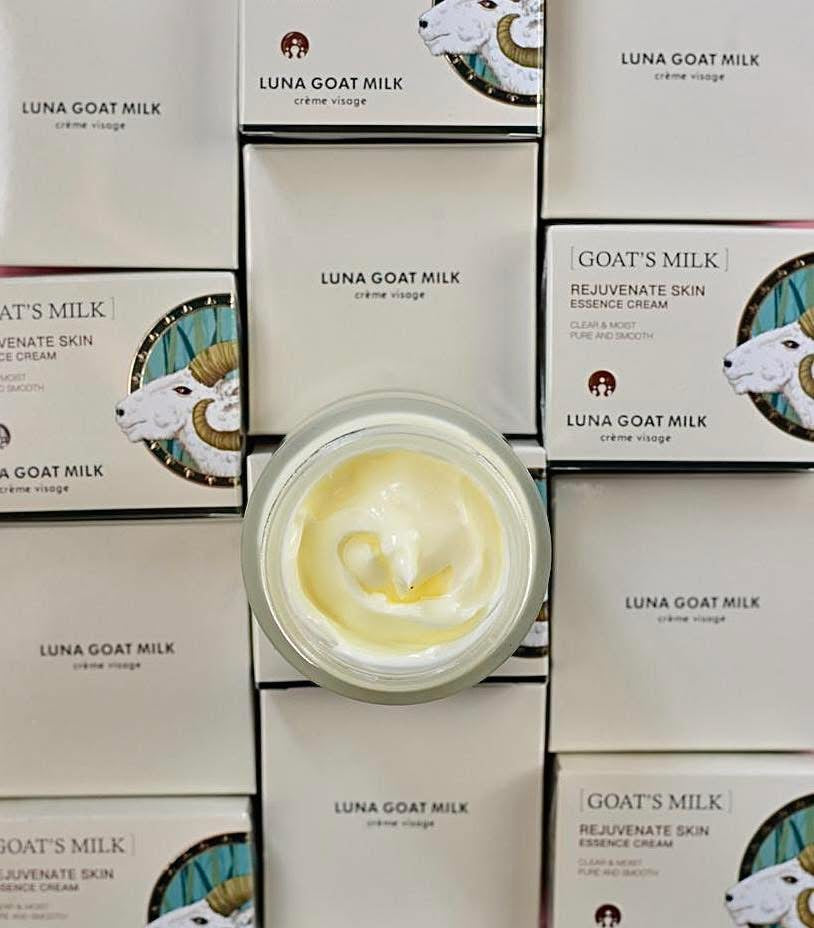 Crème visage au lait de chèvre